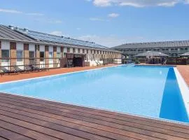 Apartment with terrace in a holiday park