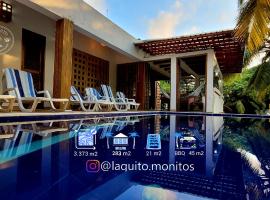 Casa de Playa Moñitos Laguito，位于Moñitos的酒店