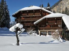 Hotel Les Lans，位于莫尔济讷阿登特滑雪缆车附近的酒店