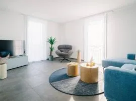 Apartment Jungfrau in See- und Bergnähe, modern, mit Balkon und Aussicht für 4 Gäste