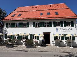 Gasthof am Schloss，位于Windach的酒店