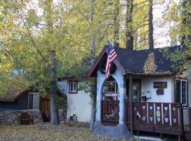 城堡木质主题小屋 - 仅限夫妇，位于大熊湖Pine Knot Village附近的酒店