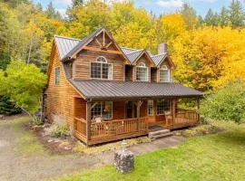 Custom Crafted Forest Retreat with Pond on 5 Acres