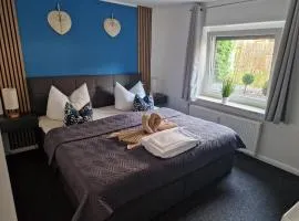 Nahe Kiel, 4 Betten, 2 Schlafzimmer Parkplatz, Terrasse, 3km zum Strand