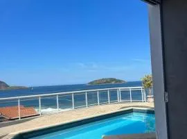 Full view of the Sea in Camboinhas, Niterói-RJ