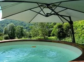 Calme, vue, espace et spa privatif