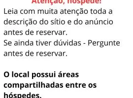 Suíte Premium Hidro Prox Serra do Cipó - Sítio Araras Cipó