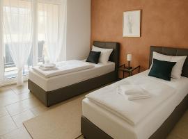 SUNNYHOME Ferienwohnung am Brückelsee，位于瓦克斯多夫的酒店