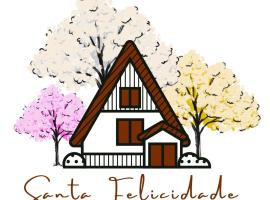 Chalés Chácara Santa Felicidade 2，位于奥林匹亚的酒店
