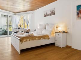 ReMo I Lake View Studio 1 - 2 Personen I See - Bergsicht I 40" Smart TV I Dusche, Fahrstuhl und Parkplatz，位于Ingenbohl的酒店