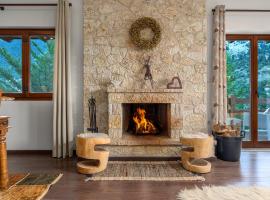 the mountain house in parnassus，位于埃普塔罗弗斯的酒店