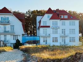 "Sanddorn", Kur- und Ferienhotel, Direkte Strandlage, Fahrstuhl，位于瓦尔内明德的酒店