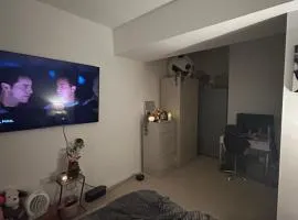 Spacious ensuite room in front of station