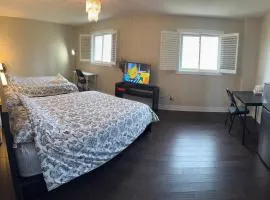 Master bedroom suite on the 2nd floor, city center