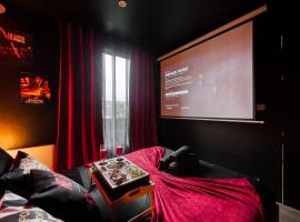 Appartement Cinéma Aéroport Orly - Parking gratuit & VTC，位于摩兰吉斯的酒店