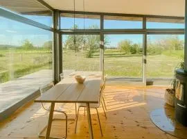 Natural Wooden House With Panoramic View