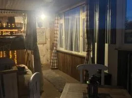 Bridie -rose with wood tub country retreat