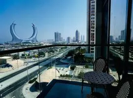 Lusail Marina promenade view apartment