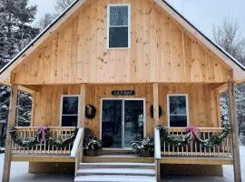Incredible Wooden Cabin with Fire Pit and Barbecue in Greenville, Maine