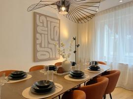 Seestadt Apartment I Sauna I Parkplatz I Zentral，位于哈尔滕的酒店