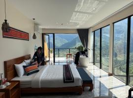 Lá Đỏ Homestay & Coffee，位于萨帕的酒店