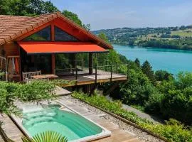 SEEBLICK romantic chalet spa lake view