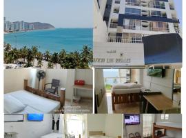 apartaestudios lunazul rodadero，位于Gaira的酒店