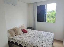 Quarto para 2 pessoas com ar na Ponta Negra，位于马瑙斯的海滩酒店