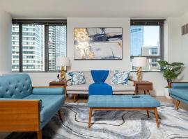 Central 2BR Condo in Downtown Boston & T-Station，位于波士顿的酒店