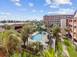 Beachfront Palms Resort Galveston, an Ascend Collection Hotel，位于加尔维斯敦的酒店