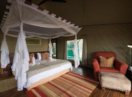 Ongava Tented Camp，位于奥考奎约的山林小屋