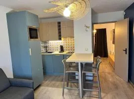 Studio rénové avec balcon, parking privé, proche des pistes - 4 pers - FR-1-737-103