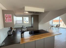 Elegante Maisonette mit See-Panorama in Rorschach，位于罗尔沙赫的酒店