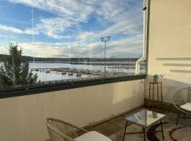 Kaksio järvinäkymällä ja saunalla Lahden Satamasta