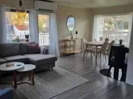 House with terrace and a big garden in centrum of Lyngseidet