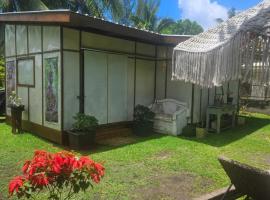 Bungalow paradisiaque en bord de lagon Fare Ananda，位于Iumaru的酒店