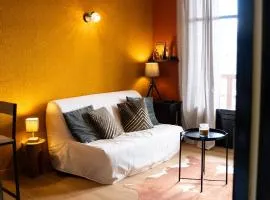 Studio cabine - Balcon et vue sur les montagnes