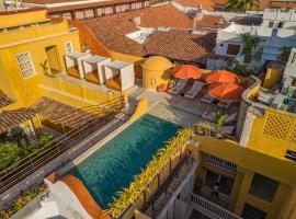 Casa Carolina Luxury Wellness Hotel，位于卡塔赫纳的酒店