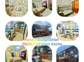 LENS STAYCATION 2BDR-1BR-OWN KTCHN-UPSTAIRs，位于Kaganjuan的酒店