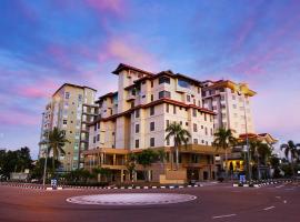 D安格乐可服务式公寓，位于斯里巴加湾市Muara Harbour附近的酒店