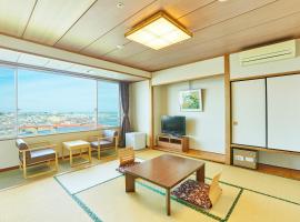 KAMENOI HOTEL Oarai，位于大洗町的酒店