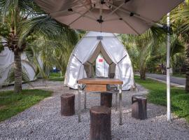 The Coco Journey - Eco Tent，位于Kelebang Besar的豪华帐篷