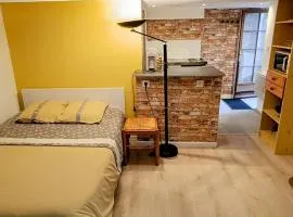 Studio Neuf avec courette privative