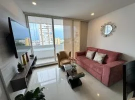 Club house 1105-Apartamento Fundadores con balcón, piscina, gym