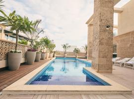 אריה במדבר - וילה מדהימה עם בריכה פרטית מחוממת באילת，位于埃拉特的酒店