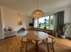 Idyllische Wohnung mit Bergblick nah am Simssee