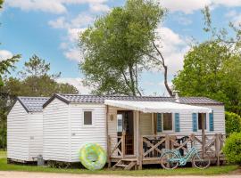 Les mobilhomes du vélodrome，位于阿尔贝的酒店