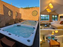 Bubbles & Balance - with private pool, jacuzzi and sauna，位于伊赫特赫姆的酒店
