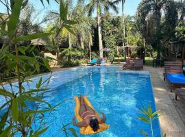 Caba&ntilde;as Parana Ranch，位于伊图萨因戈的海滩酒店