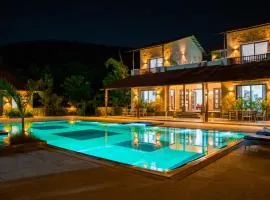 Raas Stays by ELIVAAS Signature 4-BHK Retreat With Private Pool, Gardens, Lounge & Scenic Aravali Views